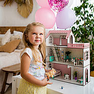 "МІНІ ДАЧА" ляльковий будиночок NestWood для LOL + меблі, фото 2