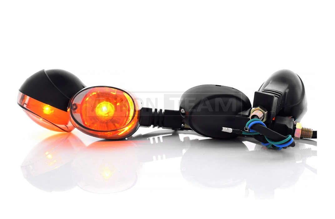 Повороти овальні 4шт тоновані