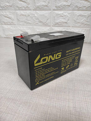 Акумуляторна батарея Kung Long 12V 7AH (APC Original), фото 2