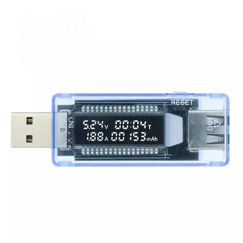 Тестер USB-аналізатор зарядних даних (вольтметр-амперметр) Keweisi KWS-V20, фото 1