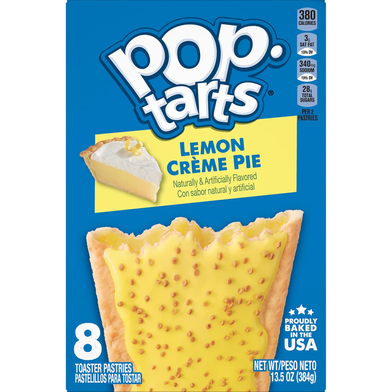 Печиво Pop Tarts Lemon Creme Pie 384 g