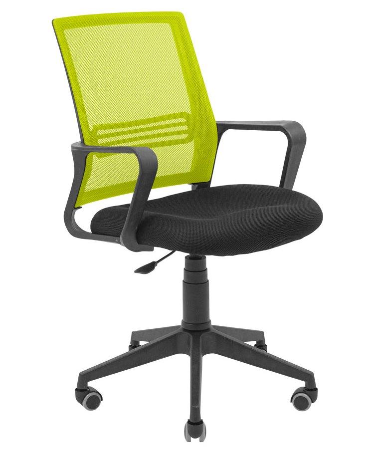 Крісло офісне комп'ютерне Джина - Пластик спинка зелена сітка Richman для дому, офісу, фото 1