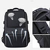 Чорний рюкзак для хлопців, фото 7