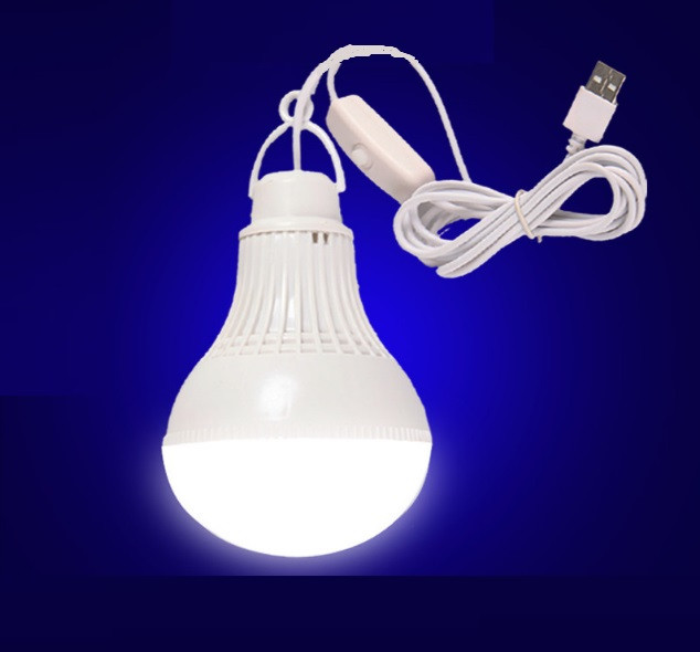 USB лампа 12W LED з подовжувачем і вимикачем