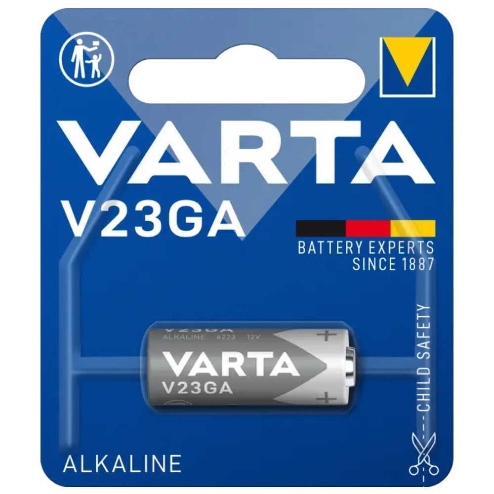 Батарейка лужна Varta A23 Alkaline MN21 23A 12V (блістер)