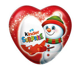 Шоколадне серце Kinder Surprise Christmas Heart 53 g