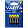 Батарейка сольова Varta Superlife R03 AAA мініпальчикова, блістер 4 шт., фото 2