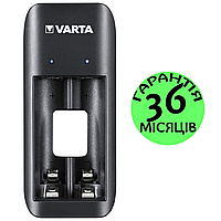 Зарядний пристрій для акумуляторних батарей Varta USB Duo, заряджання пальчикових акумуляторів АА та ААА