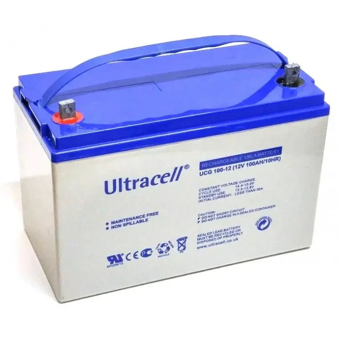 Акумуляторна батарея Ultracell UCG100-12 GEL 12V 100 Ah