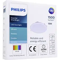 Светодиодный светильник Philips DN020B G3 18 W 4000 К D175 GM White (929002510408)