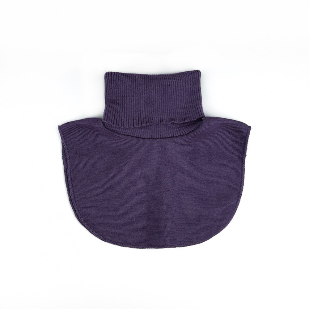 Манишка на шию Luxyart one size для дітей і дорослих бузковий (KQ-3104)
