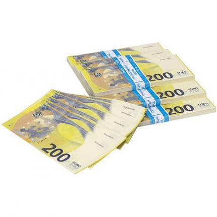 Пачка грошей (сувенір) Євро "200" KNZ, фото 1