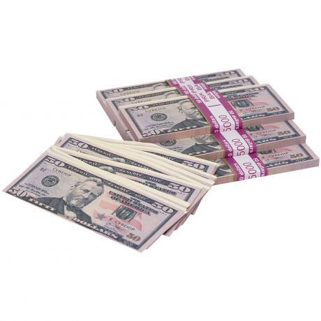 Пачка денег (сувенир) "50 долларов" - фото 1 - id-p1714620063