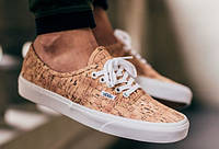 Кеды текстильные унисекс Vans Authentic "Корковые" р. 5.5-11 (36-45)