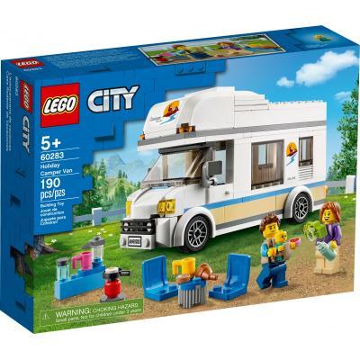 Конструктор LEGO City Great Vehicles Каникулы в доме на колесах 190 деталей (60283) - Вища Якість та Гарантія! - фото 1 - id-p1714622409