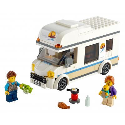 Конструктор LEGO City Great Vehicles Каникулы в доме на колесах 190 деталей (60283) - Вища Якість та Гарантія! - фото 2 - id-p1714622409