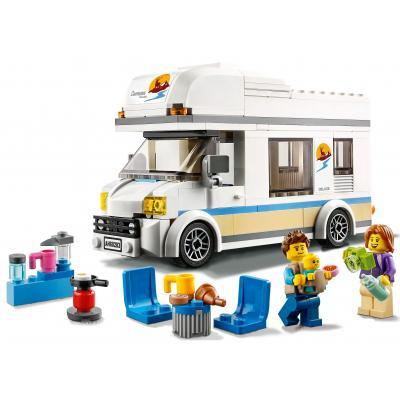 Конструктор LEGO City Great Vehicles Каникулы в доме на колесах 190 деталей (60283) - Вища Якість та Гарантія! - фото 3 - id-p1714622409