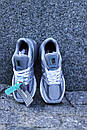 Кросівки чоловічі cірі New Balance 990 V5 Grey White (09711), фото 4
