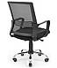 Крісло офісне комп'ютерне Джина - Хром чорне, сітка чорна Richman, фото 2