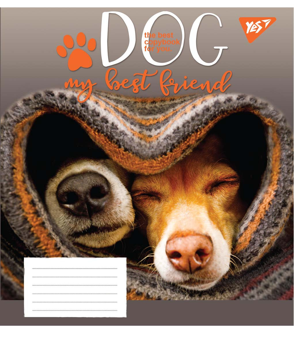 А5/12 кл. YES Dog friend, зошит учнів.