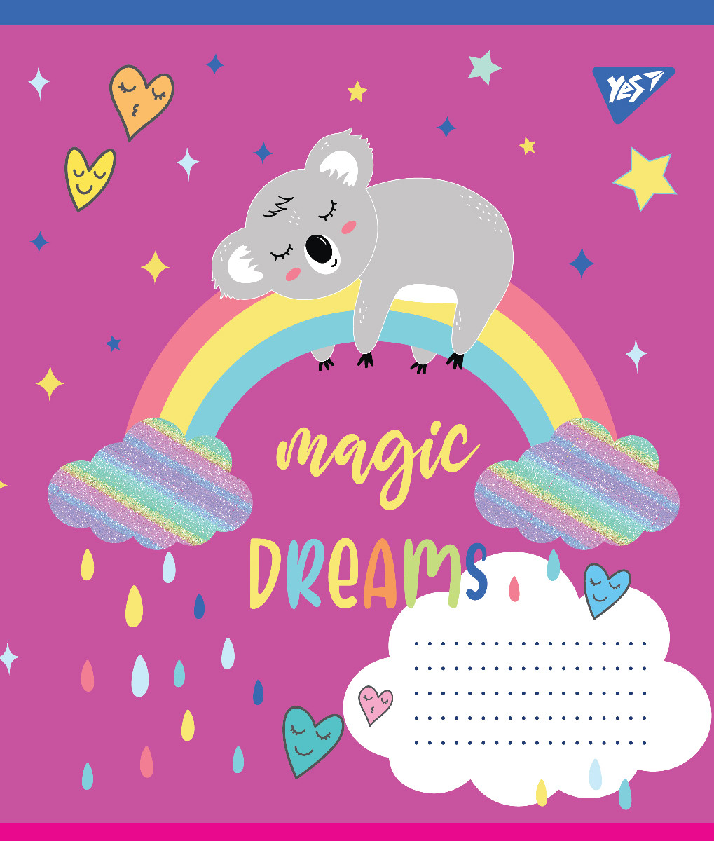 А5/12 кос. YES Rainbow day, зошит учнів.
