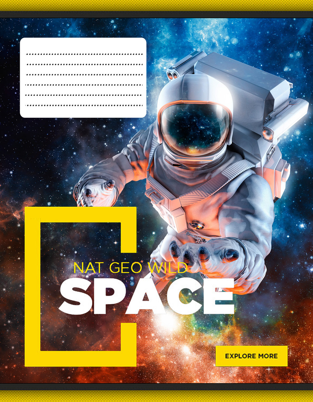 А5/12 кл. YES Space, тетрадь учен.