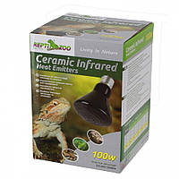 Инфракрасная керамическая лампа Repti-Zoo Ceramic Heat для рептилий, 100W