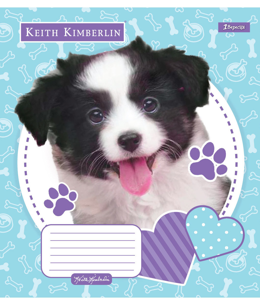 А5/12 кл. 1В Keith Kimberlin. Pet portrait, зошит учнів., фото 1