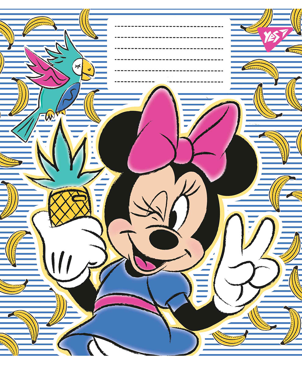 А5/12 кл. YES Minnie fun, тетрадь учен.