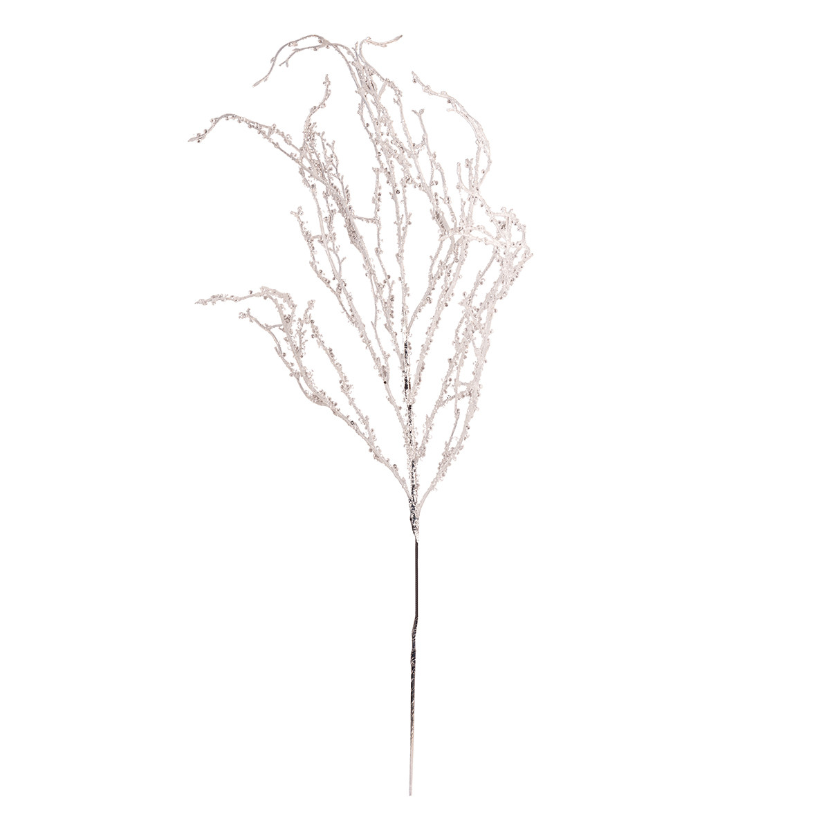 Гілка декоративна Yes! Fun Бісер 70 см, біла
