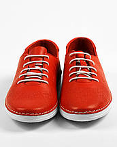 Мокасини жіночі Altura 222 Червоні шкіра, фото 5