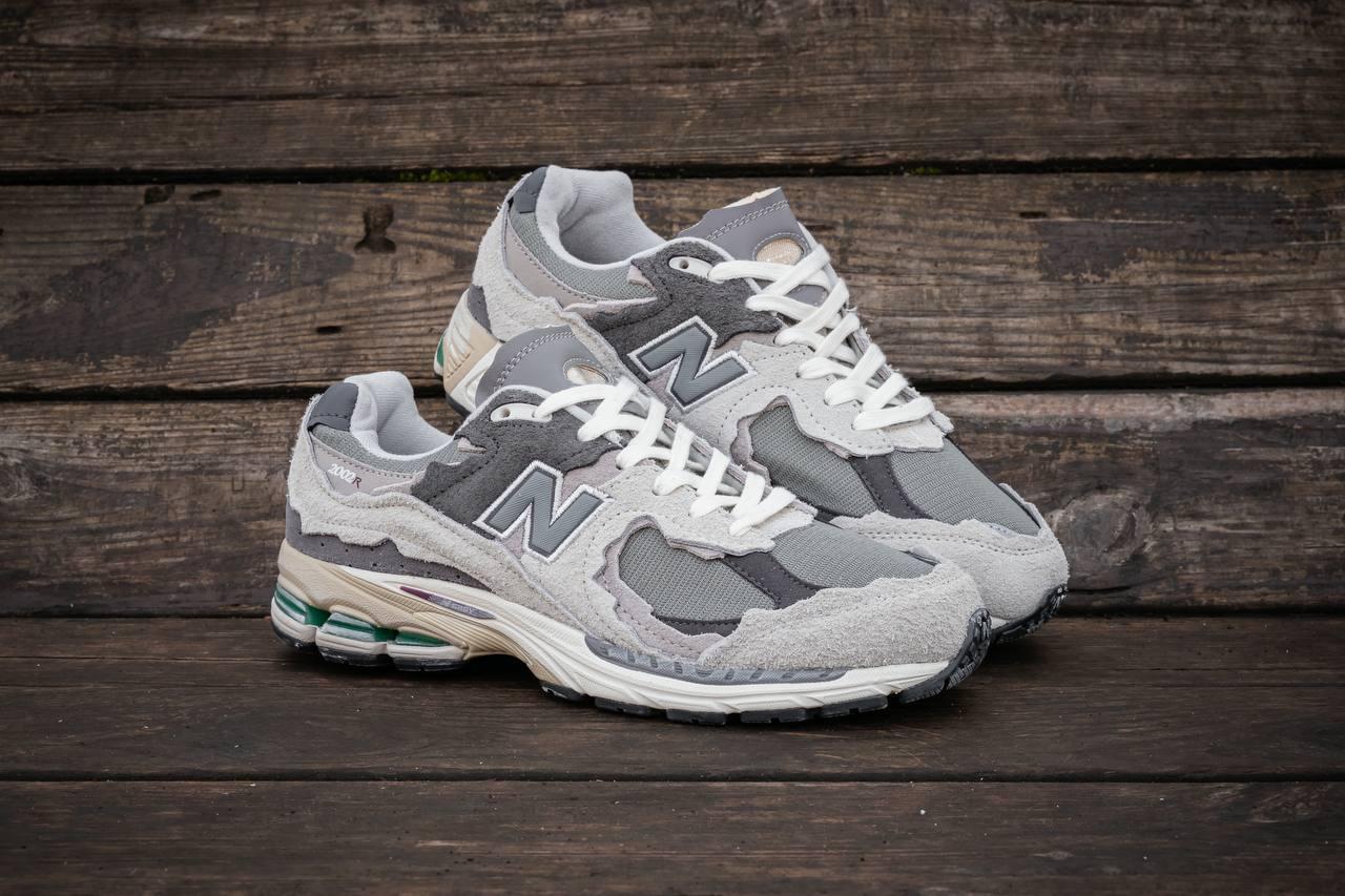 Кросівки чоловічі сірі New Balance 2002R Protection Pack Rain Cloud Grey (09247), фото 1