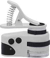 Карманный микроскоп Sigeta MicroClip 45x для смартфона