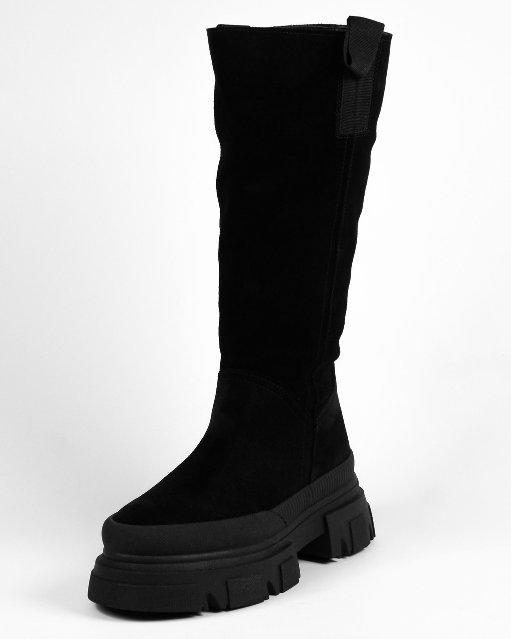 Чоботи зимові Evromoda 6825028 Чорні замша 37