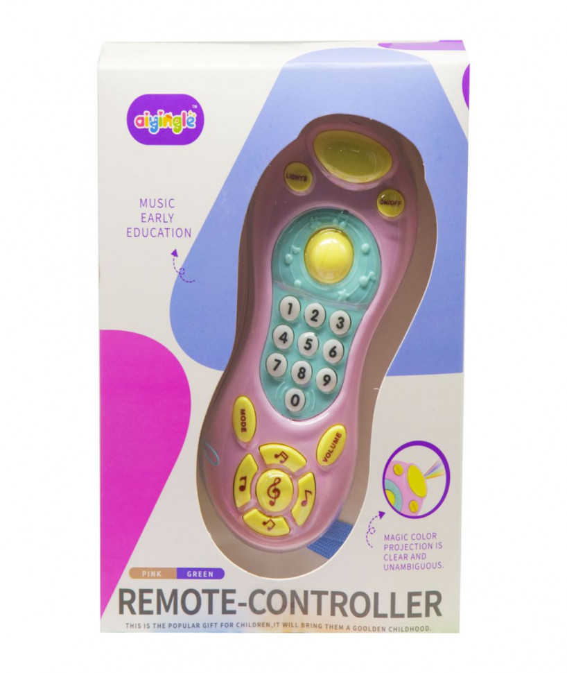 Музична іграшка пульт 668-31 (Рожевий), фото 1