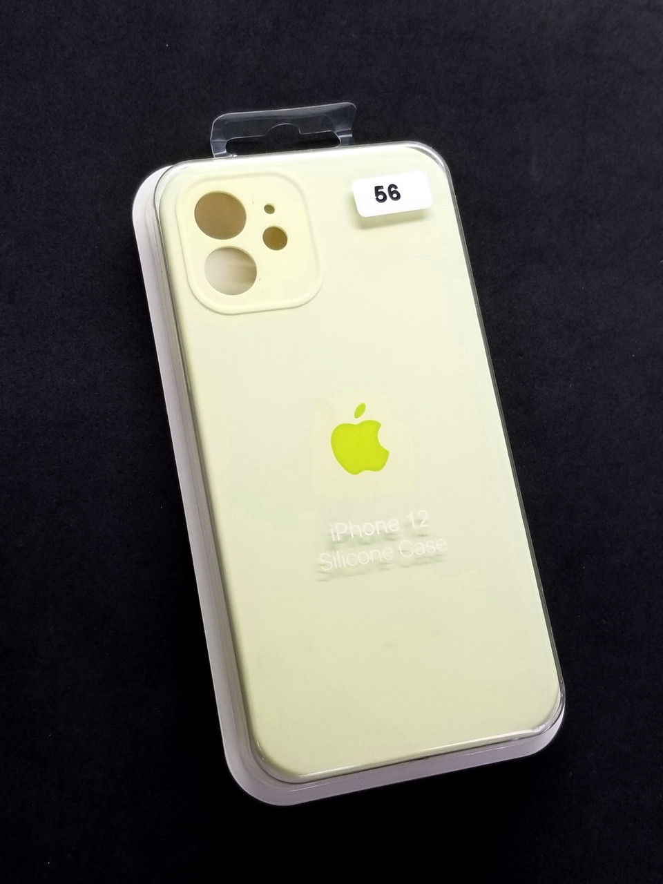 Чохол для телефону iPhone 12 Silicone Case original FULL Camera №56 melon (4you)