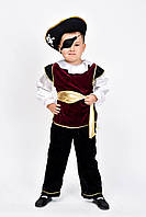 Карнавальний костюм пірата з капелюхом зріст 128-146