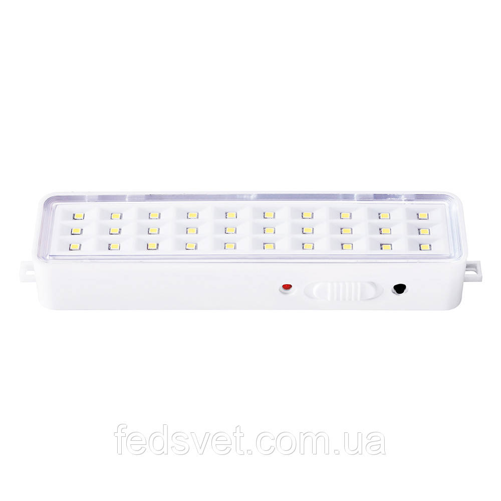 Акумуляторний аварійний світильник LED  2W 3,7V 1000mAh Li-iоn, фото 1