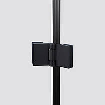 Душова кабіна Qtap Capricorn BLA1099SC6 90x90 см, скло Clear 6 мм, покриття CalcLess без піддона, фото 3