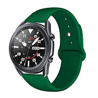 Ремешок для часов Amazfit gts 2 браслет на Xiaomi (сяоми) GTS 2е силиконовый ремешки для амазфит gts 3 10 - Army Green (Темно-зеленый)