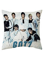 Подушка kpop GOT7 двостороння 40х40 см (p0032)