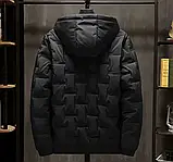 Куртка чоловіча молодіжна коротка чорна, фото 8