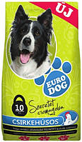 Euro Dog Plus сухой корм для собак 10 кг, Курица