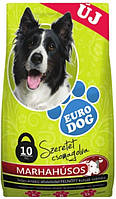 Euro Dog Plus сухой корм для собак 10 кг, говядина