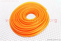 Шланг топливный 5x8мм - 20метр., оранжевый "силикон" (301542)