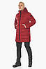 Бордова куртка чоловіча з теплою підкладкою модель 49032 50 (L), фото 5