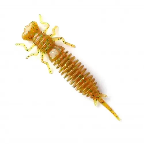 Найкращий силікон для риболовлі Fanatik Larva 3" col. 009 силіконова приманка личинка бабки