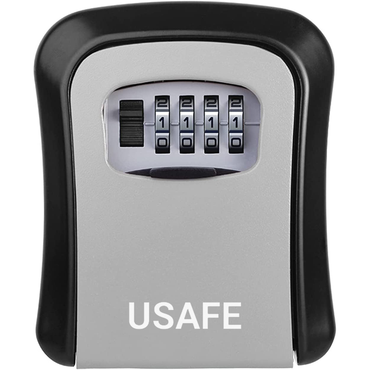 Антивандальный наружный мини сейф для ключей uSafe KS-03, с кодовым замком, настенный, Серый - фото 3 - id-p1452060056