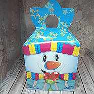 Упаковка для цукерок Новий рік 500-600 грам, фото 2