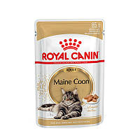 Royal Canin Maine Coon Adult 85 г / Роял Канин Мейн Кун Эдалт 85 г - влажный корм для кошек паучи